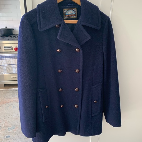 Authentic Vintage Peacoat by Macintosh - Picture 2 of 6